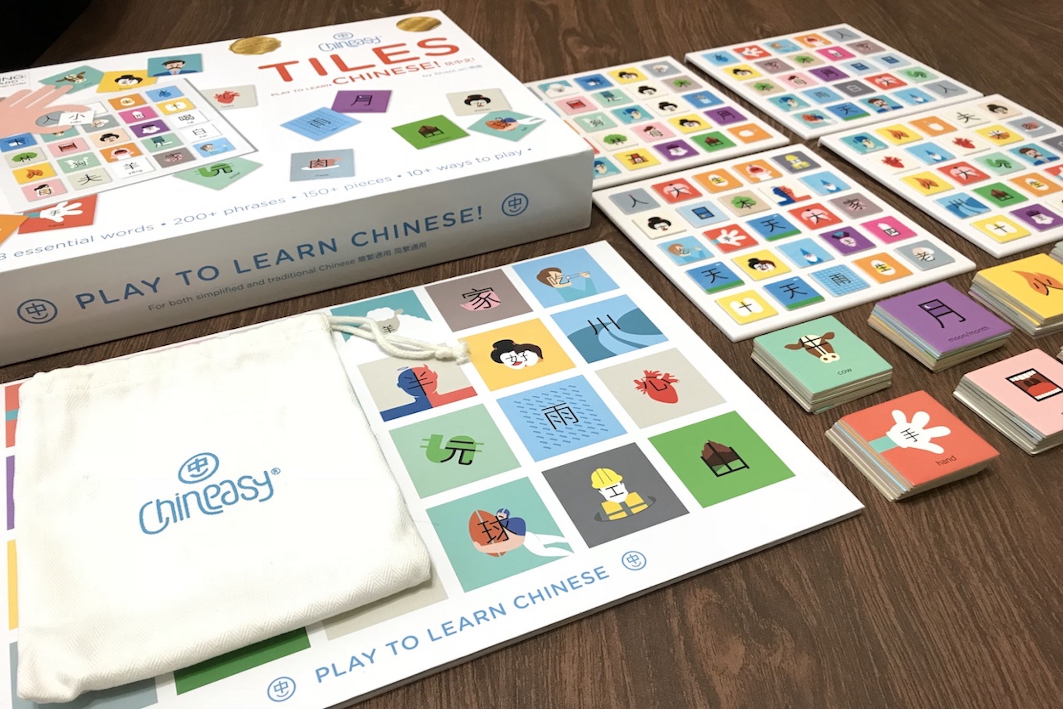 A game for all ages that makes learning Chinese fun and easy Chineasy Tiles