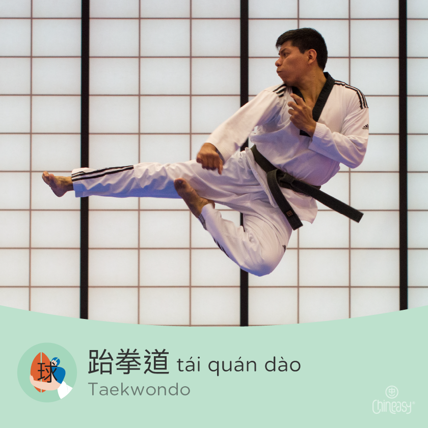 Taekwondo in Chinese