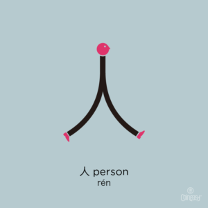 person in Chinese
